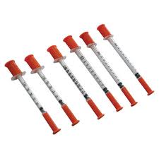 Spritzen-medizinische Verbrauchsmaterialien des Insulin-0.1ml/0.3ml/1ml für Insulin-Einspritzung