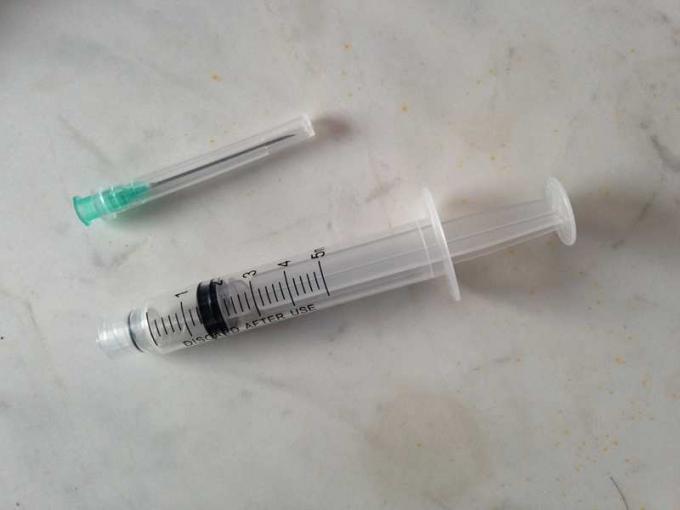 medizinische Verbrauchsmaterialien der Wegwerfspritzen-3ml für klinische Lösungs-Einspritzung
