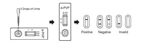 Berufsdrogenmissbrauch-Test-Ausrüstung α-PVP schnelle Test-Kassette im Urin, CER bestätigt