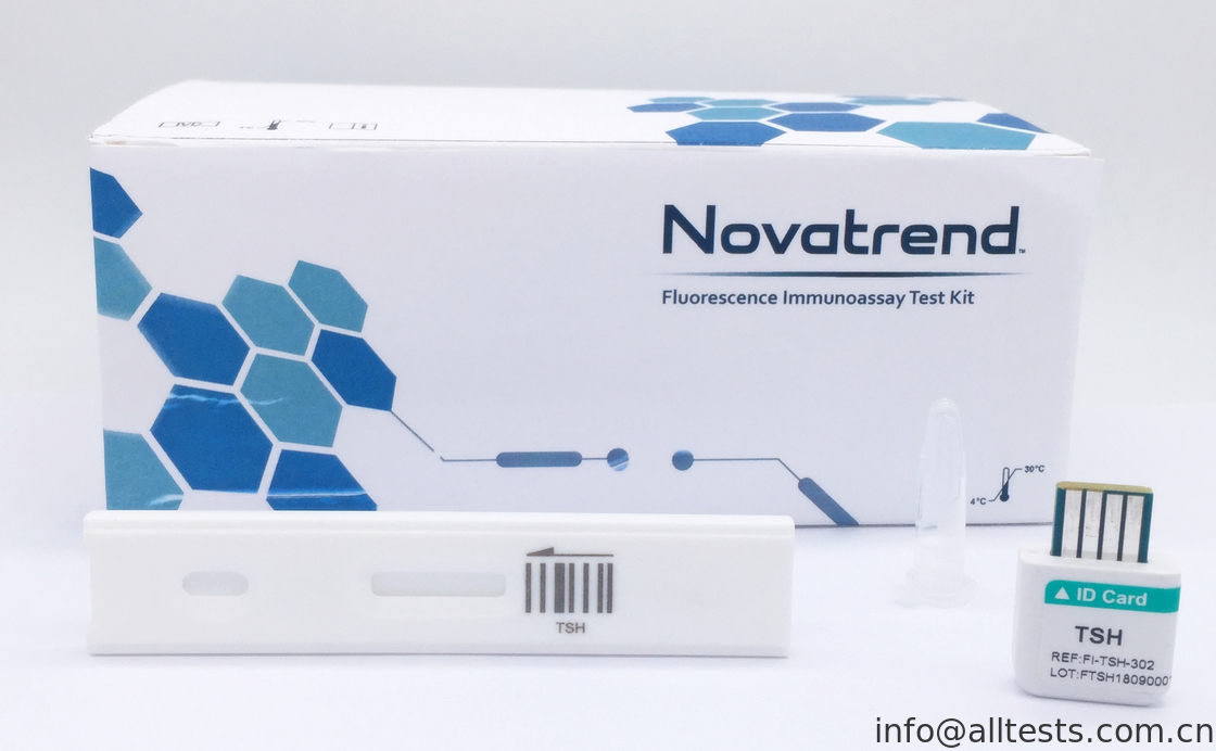 Convenient hyroid-stimulating hormone（TSH） Test Use By Novatrend fluorescence Immunoassay Analyzer In serum /plasma