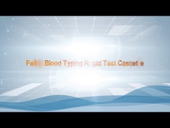Vollblut Veterinärschnelltest-Kits Katzenbluttypisierung Schnelltest-Kassette