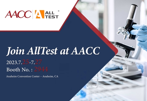 Latest company news about Treffen AllTest an AACC 2023