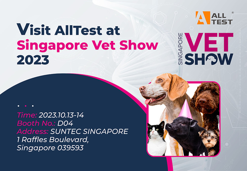 Latest company news about Besuchen Sie AllTest auf der Singapore Vet Show 2023
