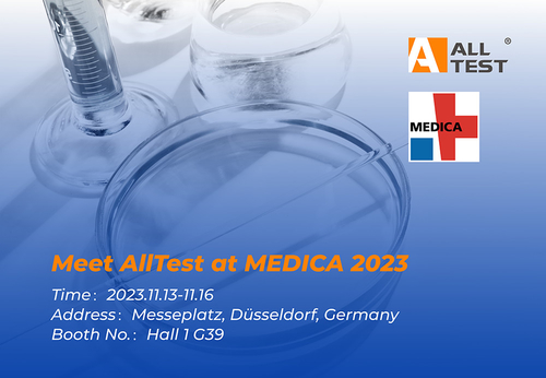 Neueste Unternehmensnachrichten über MEET ALLTEST bei der MEDICA 2023