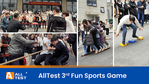 Neueste Unternehmensnachrichten über AllTest 3rd Spaß Sport Spiel