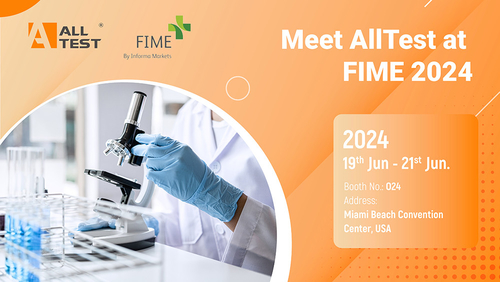 Neueste Unternehmensnachrichten über Treffen Sie AllTest auf der FIME 2024