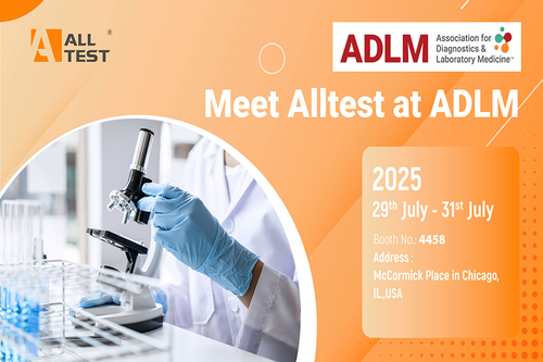 Neueste Unternehmensnachrichten über Treffen Sie Alltest auf der ADLM 2025