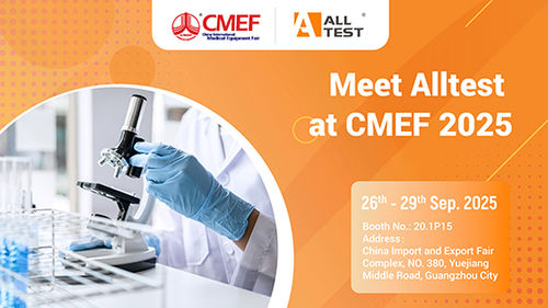 Jüngste Firmenblogs über Treffen Sie AllTest auf dem CMEF 2025