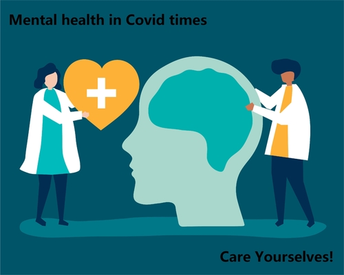 Neueste Unternehmensnachrichten über Psychische Gesundheit in Covid-Zeiten