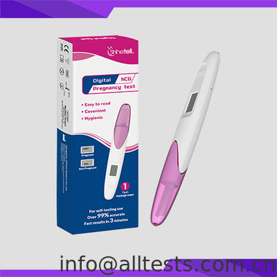 Ein guter Preis. Digitaler HCG-Schwangerschaftstest Selbsttest Schnelle Operation in einem Schritt Online