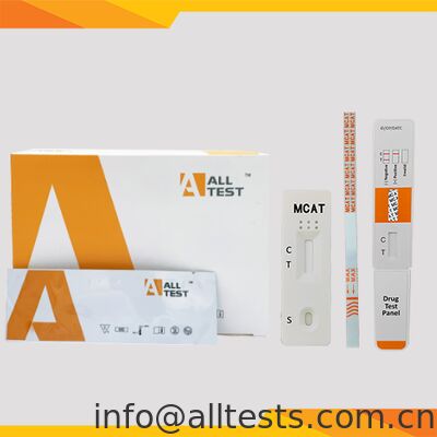 Ein guter Preis. Methcathinone-Test MCAT Oberflächentest-Kit mit 5 Minuten Ergebnissen 500 ng/mL Abgrenzung und einfache visuelle Interpretation Online