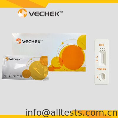 Ein guter Preis. COC Schnelltest für Urin mit 5 Minuten Ablesezeit Hohe Genauigkeit Keine Ausrüstung erforderlich Online