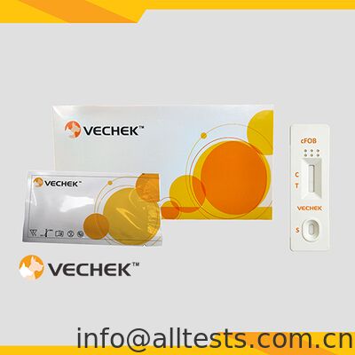 Ein guter Preis. Canine Fäkal Okkultes Blut Schnelltest-Kassette Schnelle Ergebnisse Hohe Genauigkeit Einfache Bedienung Online