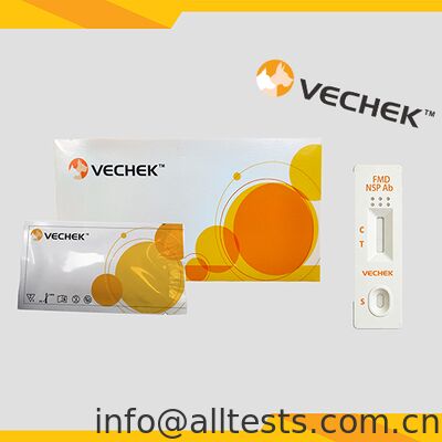 Ein guter Preis. FMD NSP Antikörper-Schnelltest-Kassette Schnelle Ergebnisse Hohe Genauigkeit Einfache Bedienung in WB/S/P Proben Online