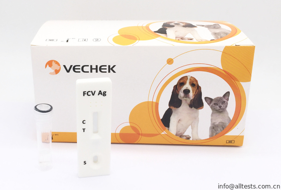 Good price Katzenartiger Calicivirus AG Test-schnelle Diagnosetest-Ausrüstungen mit bedienungsfreundlichem Online
