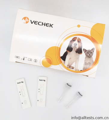 Good price Katzenartiger Test Leukämie-Virus-AG, schnelle Test-Ausrüstungen mit hoher Stabilität Online
