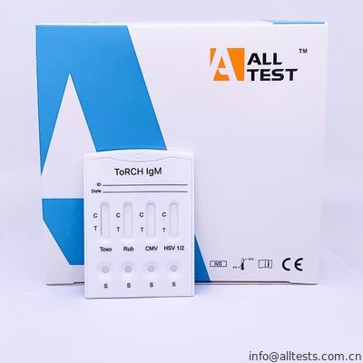 Good price Kombinierte schnelle Test-Kassette Fackel IgM schneller chromatographischer Immunoassay Online