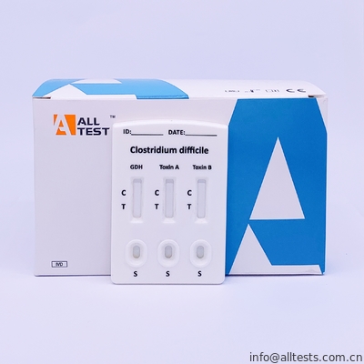 Good price Clostridium difficile GDH + Giftstoff Test-Kassetten-Rückstände A + B kombinierte schnelle Online