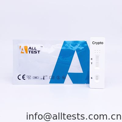 Ein guter Preis. Hohe Empfindlichkeit Cryptosporidium-Test-Ausrüstungs-Diagnosekassetten-seitliche Durchflussprüfungs-Streifen Online