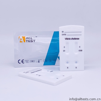 Good price Vibrio cholerae O1/O139 kombinierte schnelle Test-Kassette (Rückstände) mit CER Online