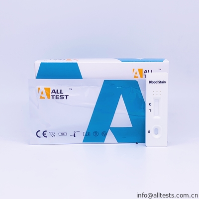 Good price Menschliches Blut-schnelle Test-Ausrüstungen, Blutfleck-schnelles Test-Kassette CER bestätigt Online