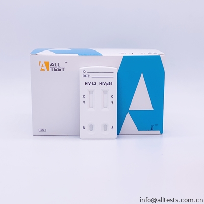 Good price Ein Schritt HIV 1,2 und kombinierte schnelle Kassette des Test-P24 (Vollblut/Serum/Plasma) Online