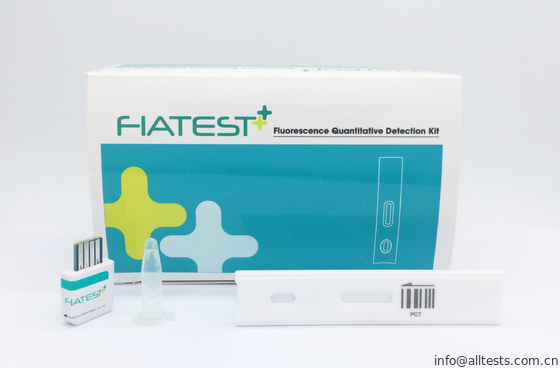 Good price Bequemer Diagnosetest-Ausrüstungs-Gebrauch Procalcitonin (PCT) durch Fiatest GEHT Fluoreszenz Immunoassay im Analysator-Vollblut Online