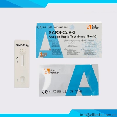 Schneller Test des Antigen-COVID-19 für die Selbstprüfung (CER OTC) (nasaler Putzlappen)