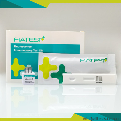 Good price D2+D3 Test-Kassetten-Serum-/Plasma-Fluoreszenz Immunoassay-Methode des Vitamin-D Online