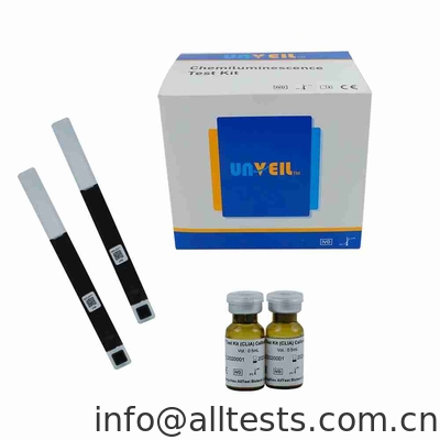 Good price Test-Ausrüstung des Krebs-Antigen-125 CLIA 2,3 - 1000 U-/MLdoppelt-Antikörper-Sandwich-Methode Online
