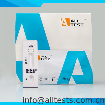 Good price Kombinierte schnelle Test-Kassette HIV 1.2.O P24 für menschliches Vollblut/Serum/Plasma Online
