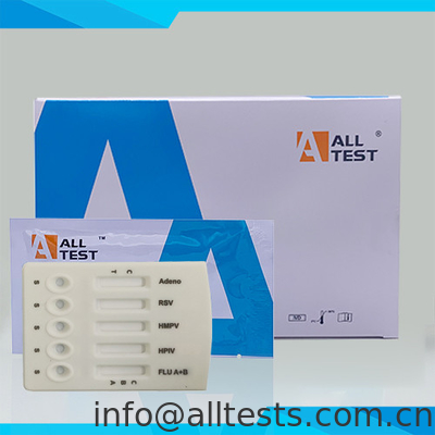 Good price Infiziöse Erkrankungen Rapid Test Kits Atemwegskrankheiten Adenovirus/RSV/HMPV/HPIV/Influenza Test Kit Online