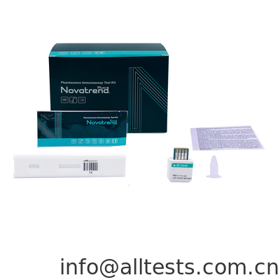 Good price T4-Diagnose-Marker-Fluoreszenz-Immuntestkassette für die Schilddrüsenfunktion Online