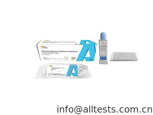 Good price Norovirus-Rotavirus-Adenovirus- und Astrovirus-Schnelltest für menschliche Kotproben Schnelltest für Infektionskrankheiten Online