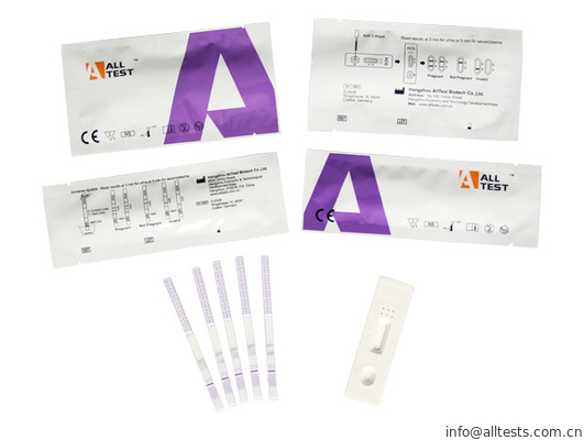 Good price Weiblicher Schritt-Schwangerschaftstest-Streifen HCG eins/Kassette/Mittelstrahl Online