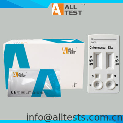 Ein guter Preis. CE-zertifizierter Chikungunya/Zika Kombi-Schnelltest mit 10 Minuten Ablesezeit für Vollblut/Serum/Plasma-Proben Online