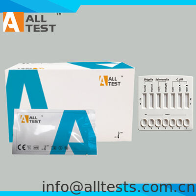 Ein guter Preis. Schneller Test auf Shigella/Salmonella/C.diff bei bakteriellem Durchfall mit schnellen Ergebnissen in 10 Minuten, hoher Genauigkeit und einfacher visueller Interpretation Online