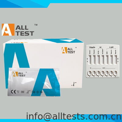 Ein guter Preis. Rapid Test auf Shigella/Cholerae/C.diff bei bakteriellem Durchfall mit einer Lesezeit von 10 Minuten, CE-Zertifiziert und hoher Genauigkeit Online
