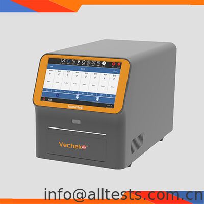 Ein guter Preis. Automatischer Chemilumineszenz-Immunoassay-Analysator 32 Prüfgeschwindigkeit/Stunde Vollautomatischer hoher Probendurchsatz Online