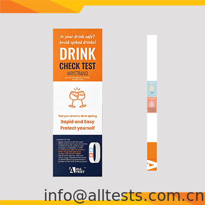 Ein guter Preis. Getränke-Test-Armband mit 1-Sekunden-Ablesezeit erkennt 18 Analyten durch Ein-Tropfen-Probenahme Online
