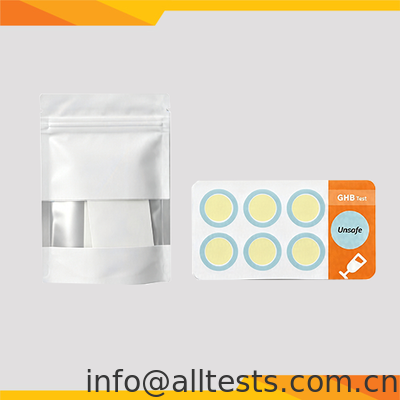 Ein guter Preis. Drink Check Test GHB Test Aufkleber mit 1 Sekunde Lesezeit und 6T Kit Größe für schnelle GHB-Erkennung Online