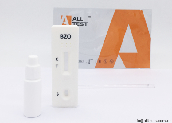 Good price Oxazepam BZO Schritt-Kassette Soem der Drogenmissbrauch-Test-Ausrüstungs-eine ISO13485/CER im Vollblut /Serum/Plasma Online