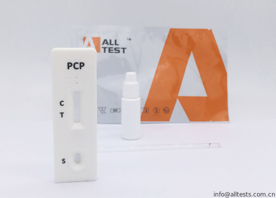 Good price Kein Drogenmissbrauch-Test-der Ausrüstung der Kreuzreaktivitäts-25ng/ml PCP Vollblut/serum /plasma Phencyclidine Diagnose Soem Online