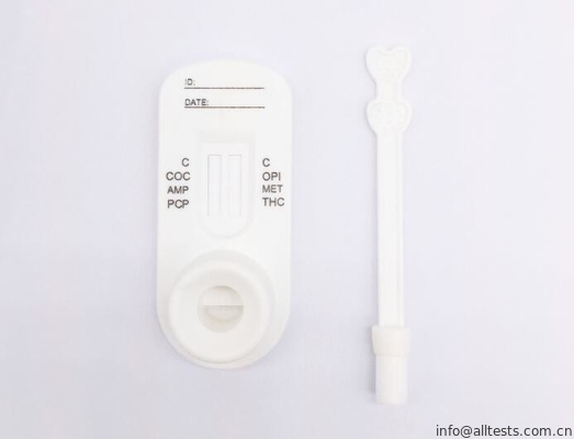 Good price Hohe Empfindlichkeits-Drogenmissbrauch-Test-Ausrüstung, multi- Drogen-schnelle Test-Kassette b Online