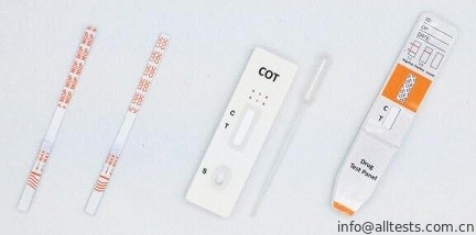 Good price Schneller Diagnoseölmessstab Cotinine, Kassette, PaneTest-Ausrüstungen, Nikotin-Stoffwechselprodukt-qualitative Entdeckung mit dem CER bestätigt Online