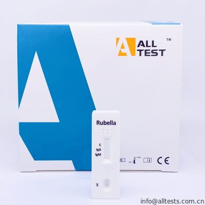 Good price Schnelle Test-Ausrüstungen AllTest für die qualitative Entdeckung von Antikörpern IgG und IgM zu den Röteln Online