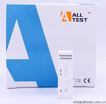 Good price Schnelle Test-Kassette blauer Farbeentamoeba Histolytica mit CER Zertifikat Online