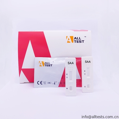 Good price Schnelle Ablesenschnelle Test-Kassette SAA, schnelles Diagnosetest-Ausrüstungen CER genehmigt Online
