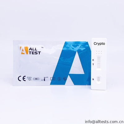 Good price Hohe Empfindlichkeit Cryptosporidium-Test-Ausrüstungs-Diagnosekassetten-seitliche Durchflussprüfungs-Streifen Online