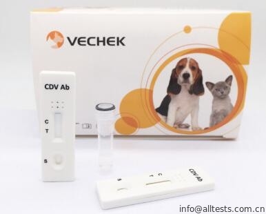 Good price Antikörper-schnelle Diagnosekassettenausrüstungen Serum-/Plasma-hohe Genauigkeit Canione-Staupen-CDV Online